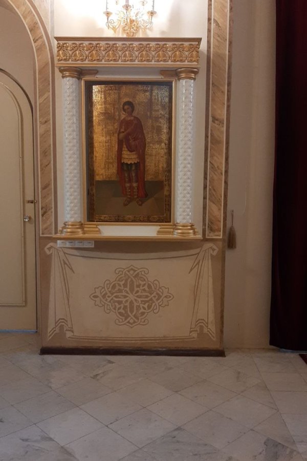 В храме свт.Иова обрела свое место икона Великомученика Димитрия Солунского