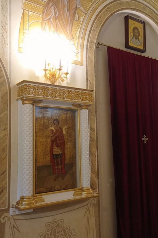 В храме свт.Иова обрела свое место икона Великомученика Димитрия Солунского